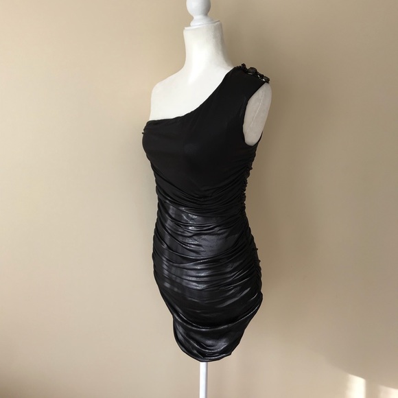 Forever 21 sequin one shoulder bodycon dress - Picture 4 of 6